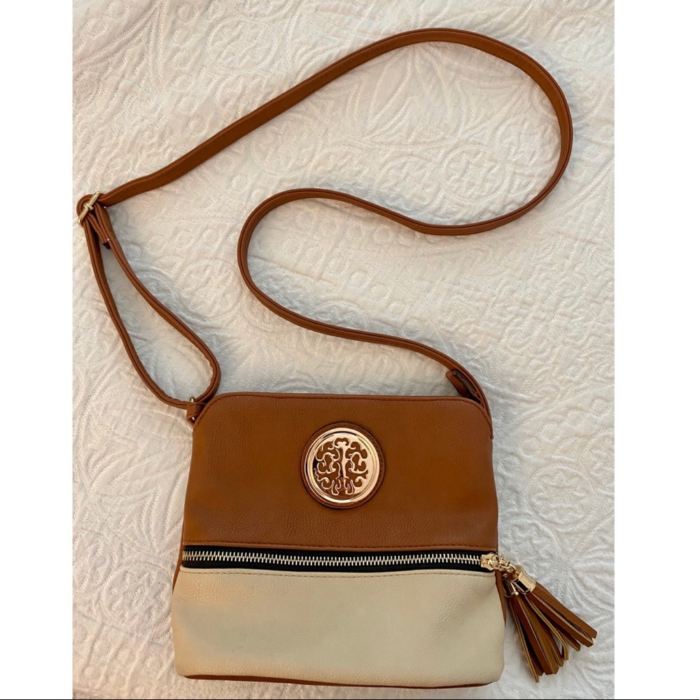 Two Tone Crossbody Bag